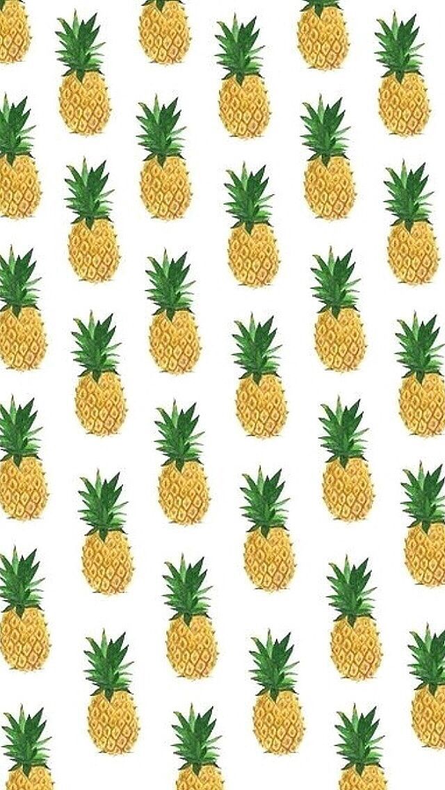 Cute Background For iPhones Pineapple Wallpaper
