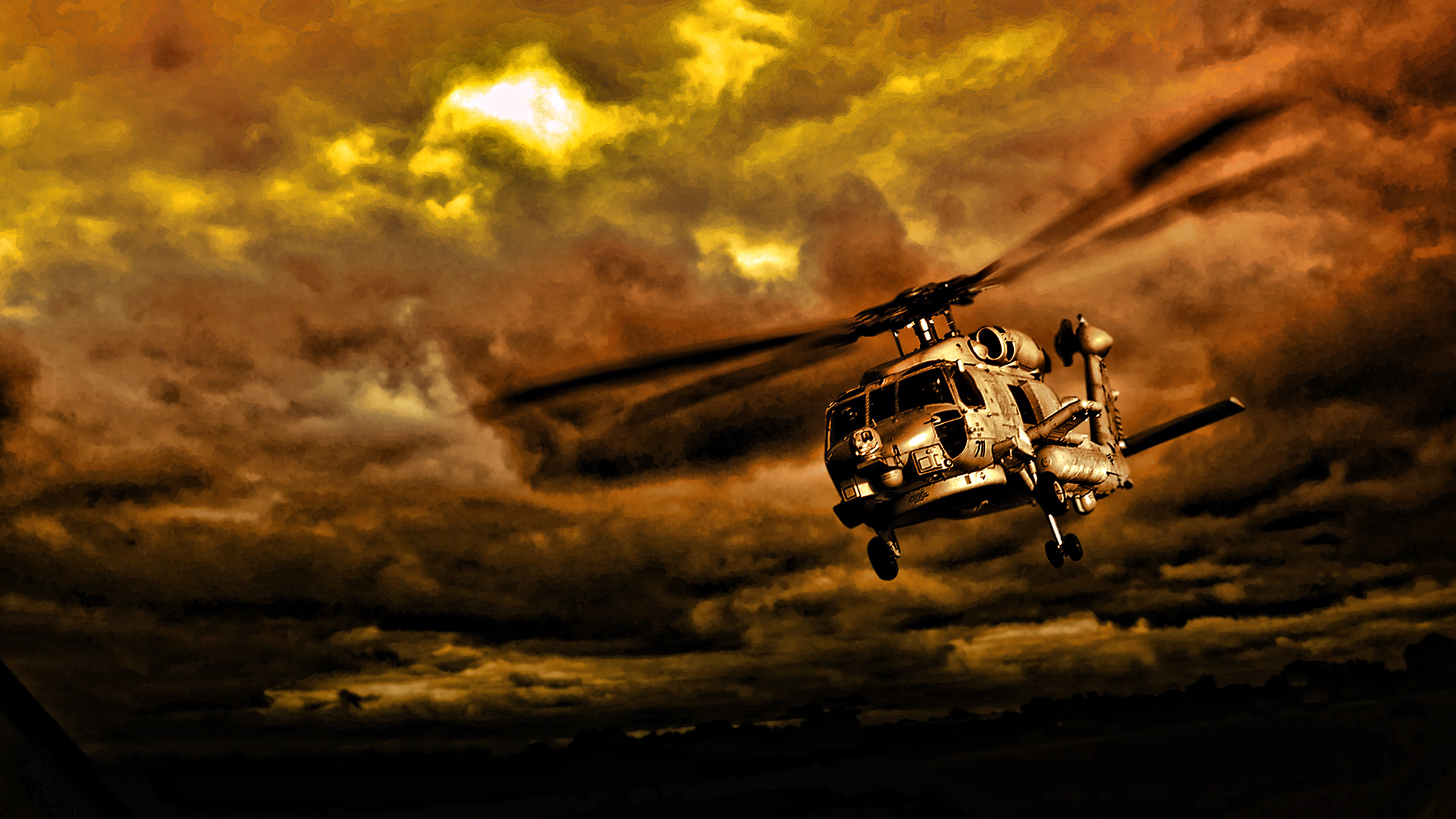 Military Helicopter Wallpaper