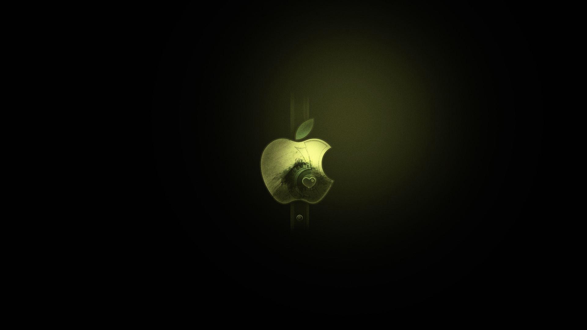 Dark Apple Mac HD Wallpaper Stream