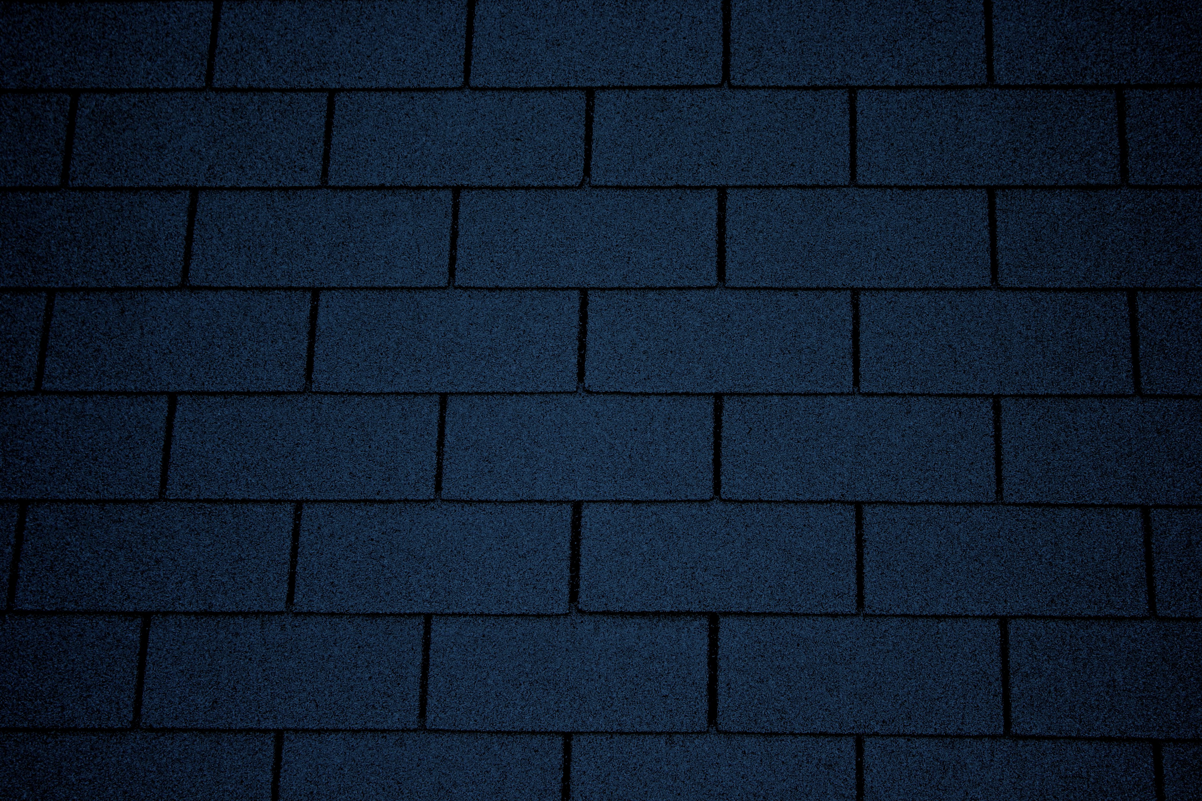 Dark Blue Asphalt Roof Shingles Texture Picture Photograph