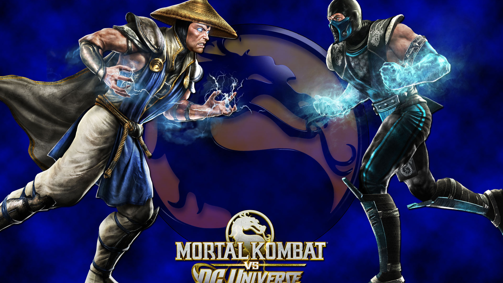 Mortal Kombat Rayden Vs Sub Zero Wallpaper