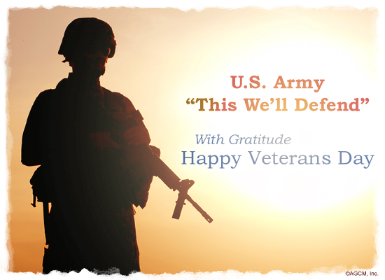 Army Veterans Day Ecard American Greetings