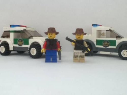 Lego Border Border patrol vehicles a