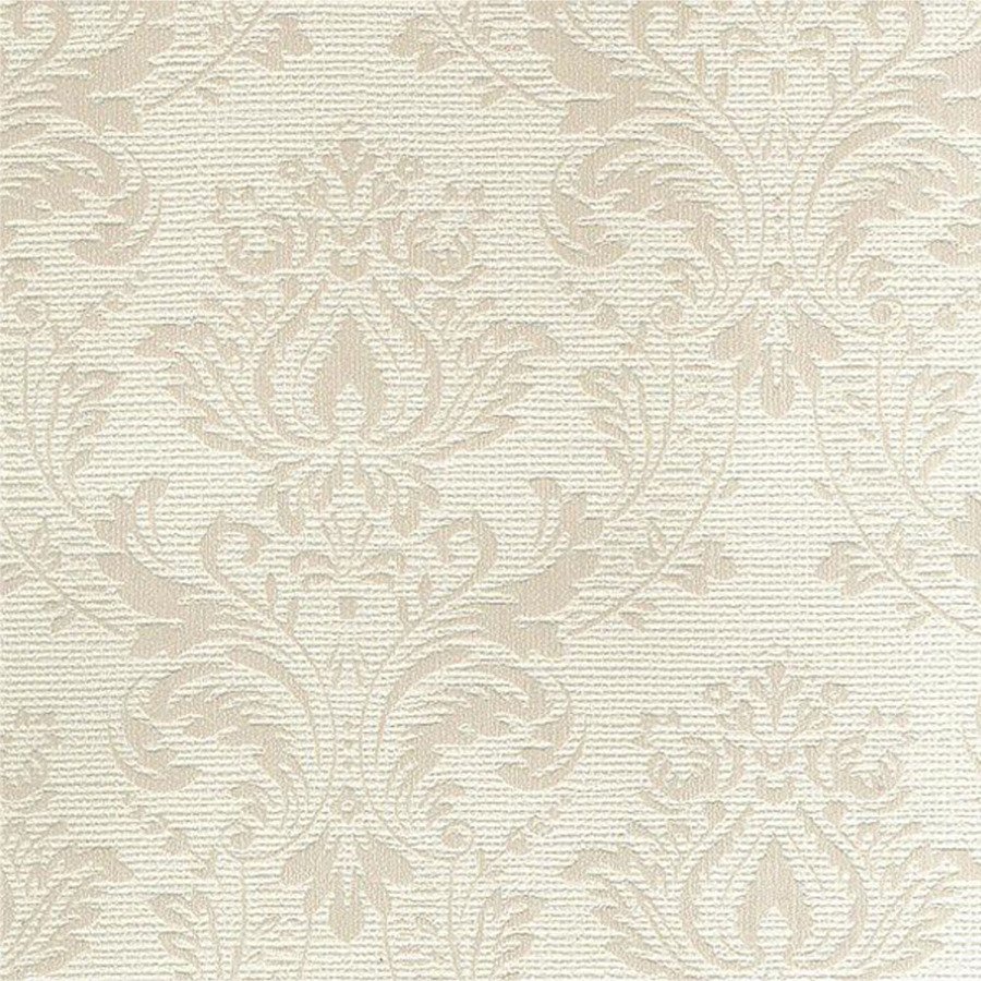 Allen Roth Cream Damask Pattern Wallpaper At Lowe S Canada