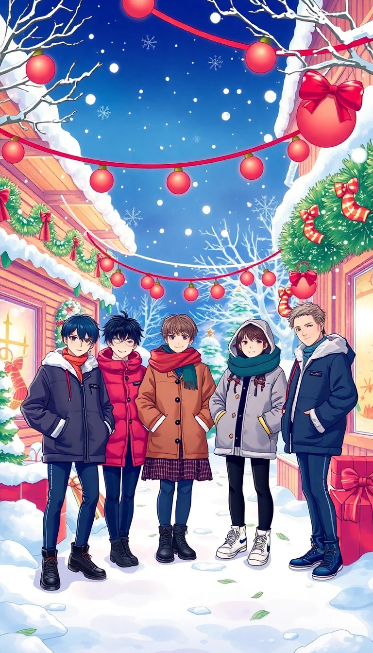 Stray Kids Christmas Wallpaper