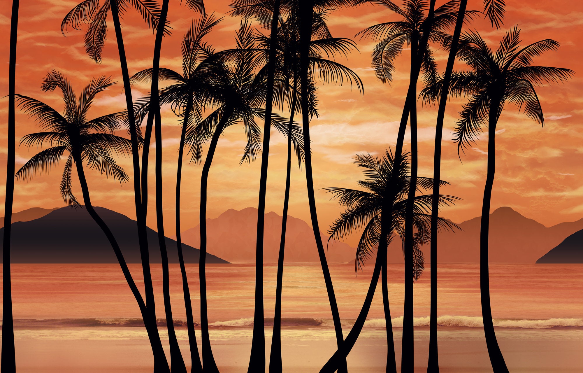Scarface Tropical Loopable Wallpaper DOWNLOAD   Etsy 2000x1279