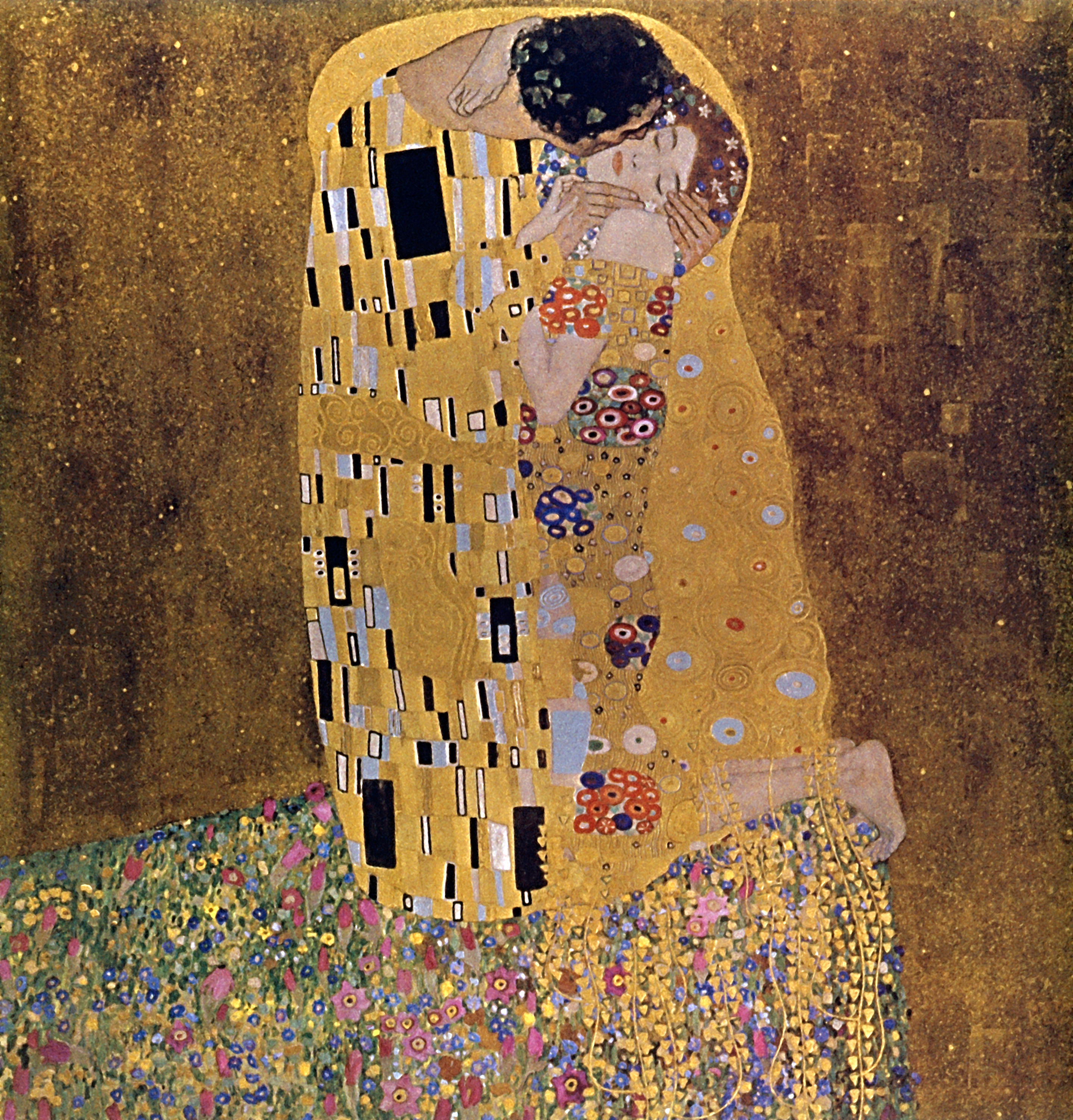 The Kiss Gustav Klimt. Picture of Gustav Klimt in - Etsy Ireland