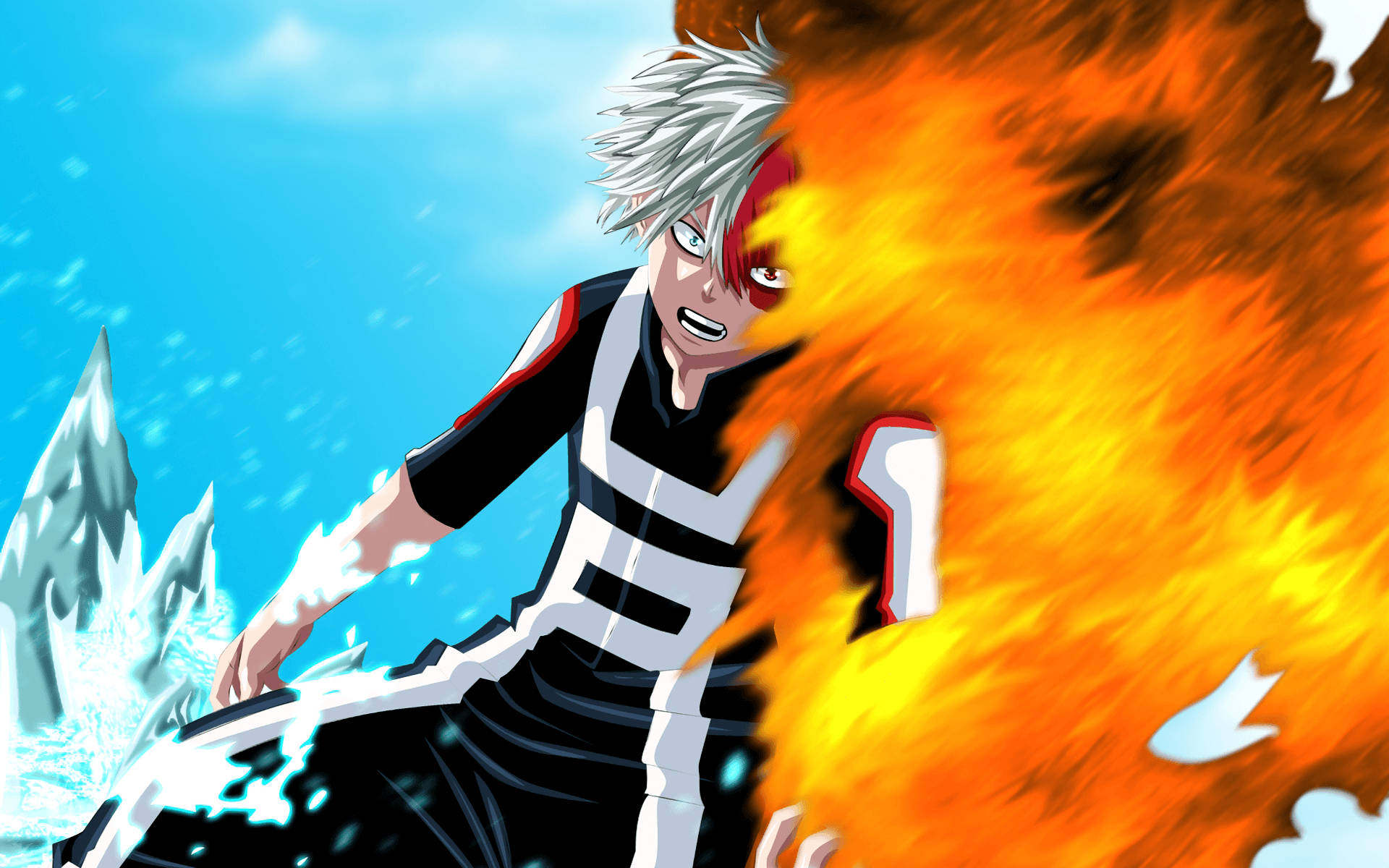 Todoroki Shouto S Powers Cojw2rleuesxcrcz Wallpaper
