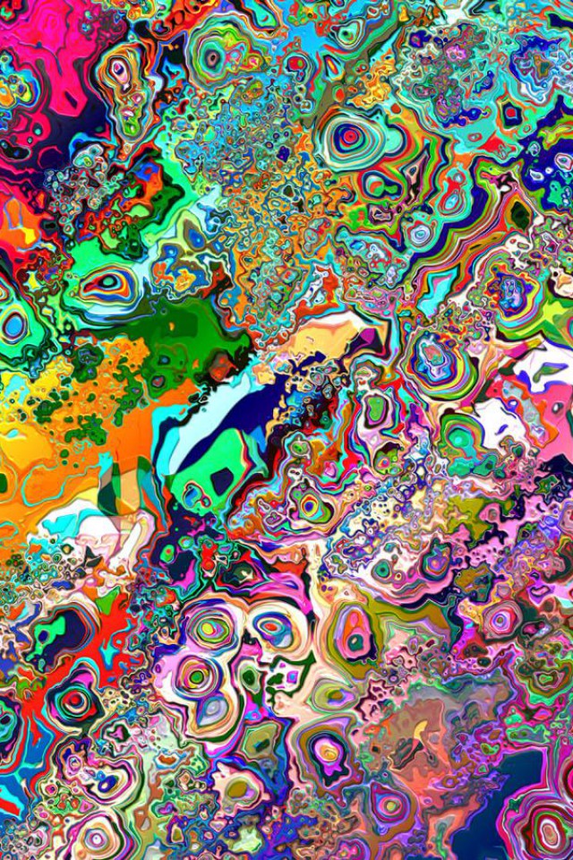 Miscellaneous Digital Art Trippy Colorful Wallpaper