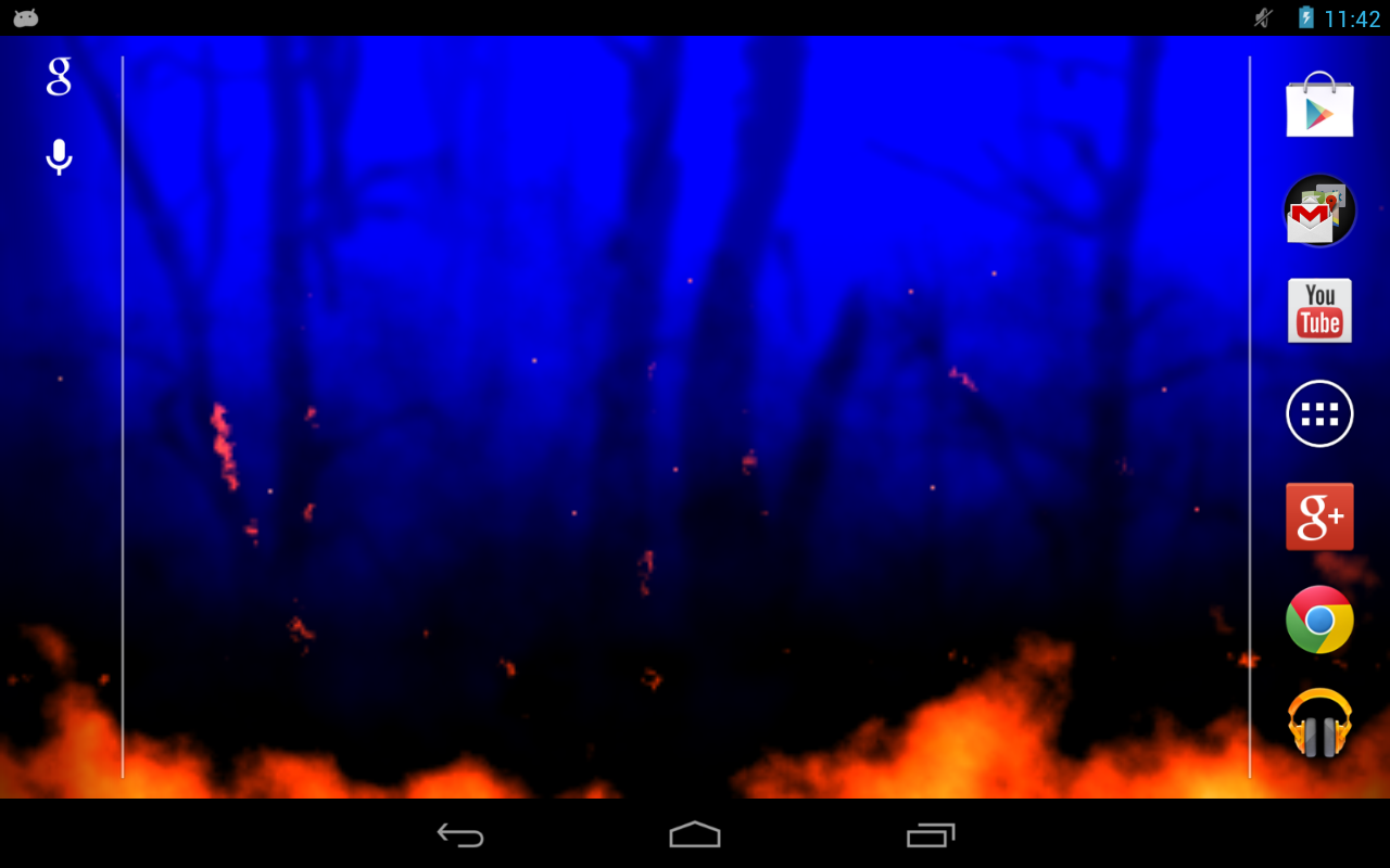 Blue Flame Live Wallpaper And Make This For