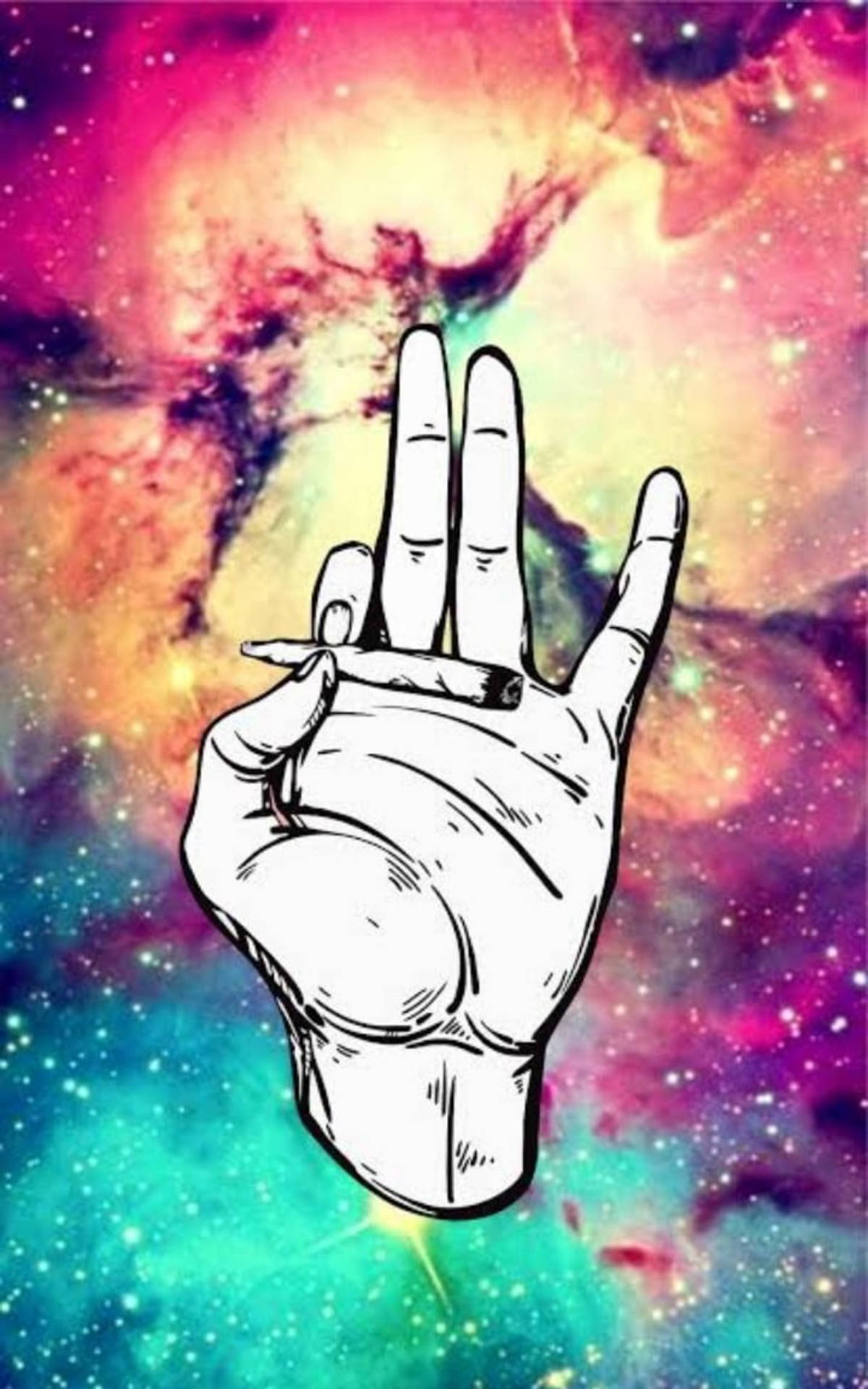 Smoking Weed Wallpaper