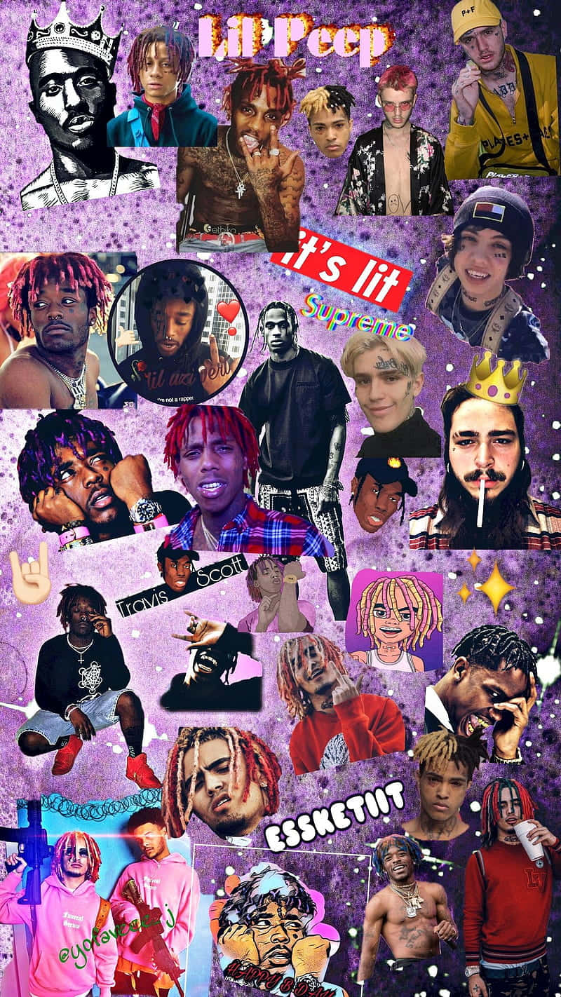Rapper Collage Wallpaper