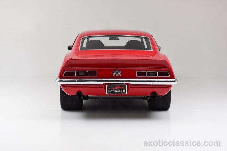Chevrolet Camaro Ss Coupe Classic Cars Red Wallpaper Background