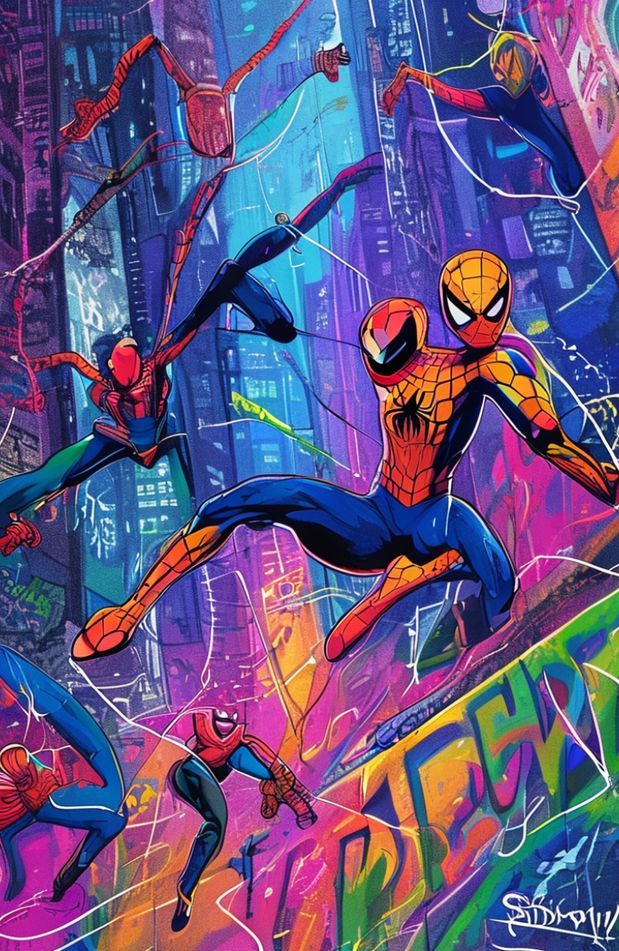 Spider Man Into The Verse Wallpaper