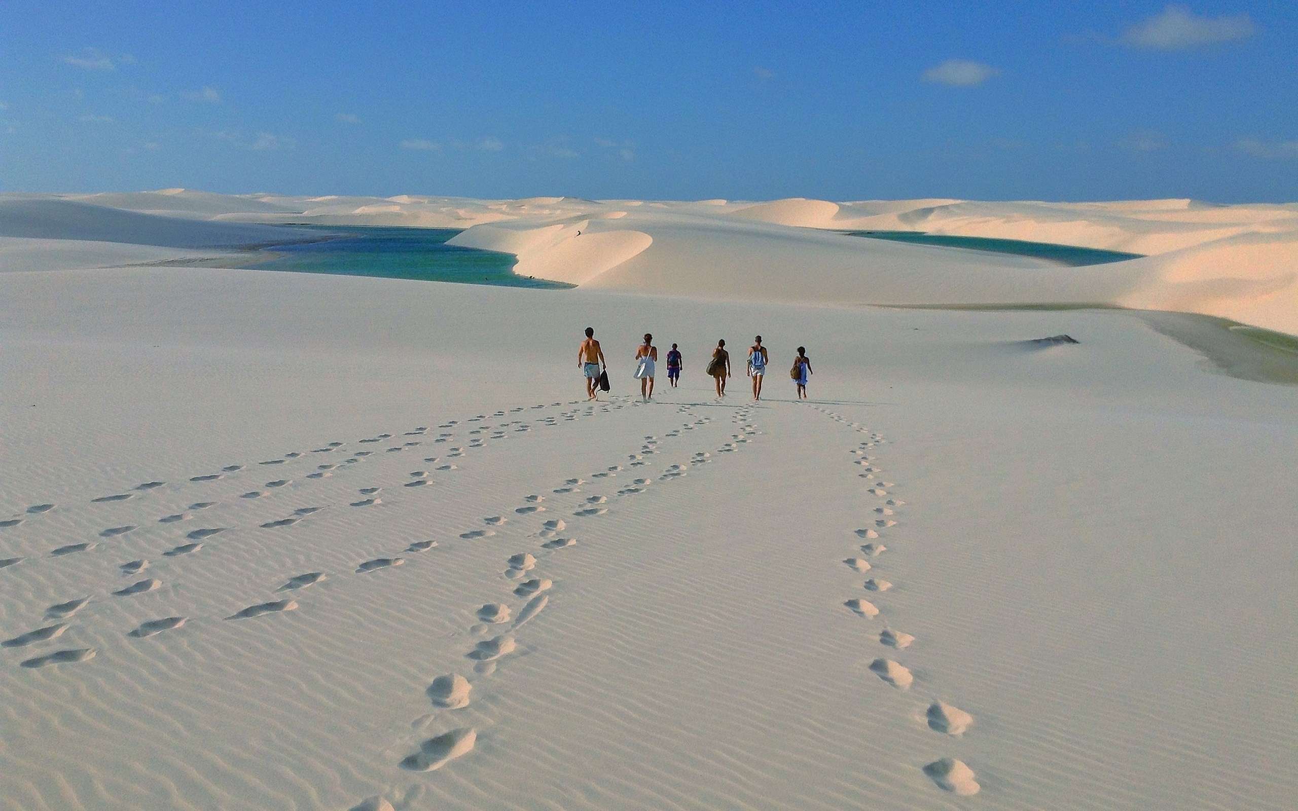 Footprints in the sand in Brazil wallpapers and images   wallpapers