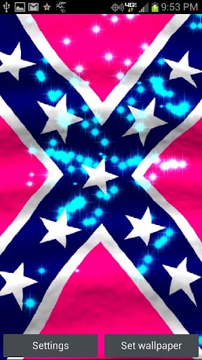 Rebel Flag Live Wallpaper Pink Is A Cool