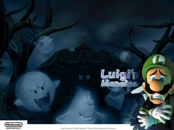 Nintendo Luigi Gamecube Luigi180s Mansion Wallpaper