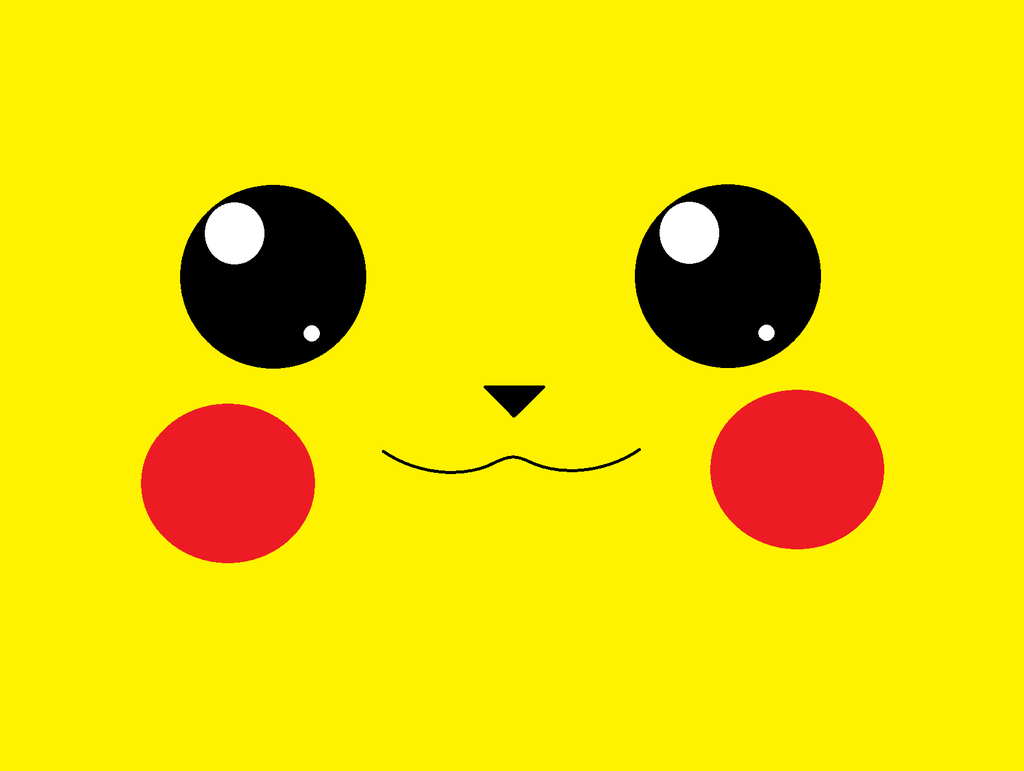 Pikachu Face Wallpaper HD