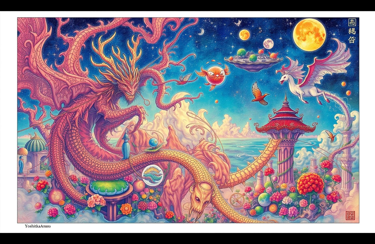 Yoshitaka Amano Wallpaper
