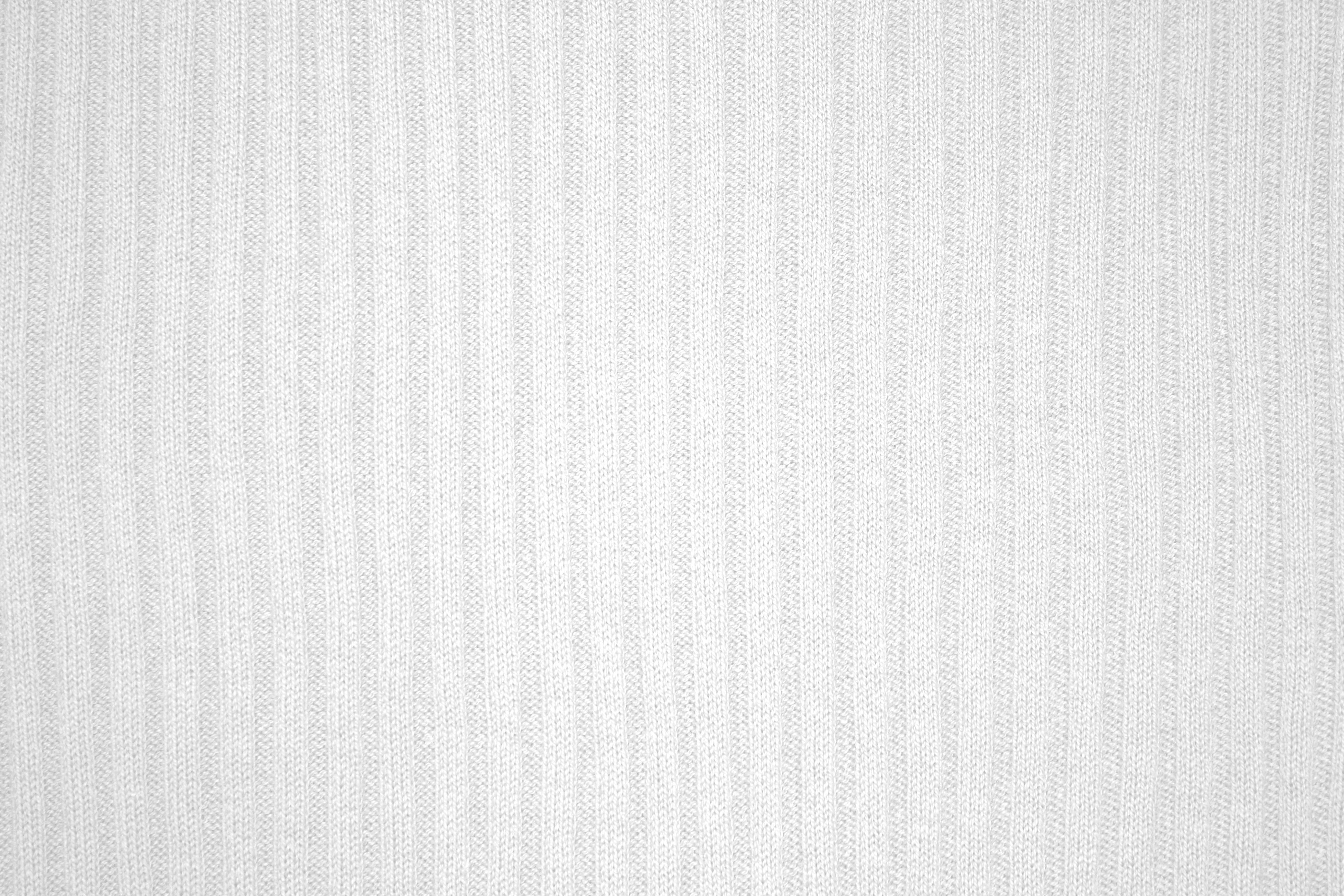 White Ribbed Knit Fabric Texture Picture Free Photograph Photos
