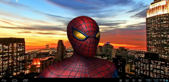 Free download Amazing Spider Man 3D Live Wallpaper para Dispositivos Android  [590x287] for your Desktop, Mobile & Tablet | Explore 49+ Spiderman  Wallpaper 3D Android | Spiderman Wallpaper, Spiderman Wallpapers, Wallpaper  Spiderman