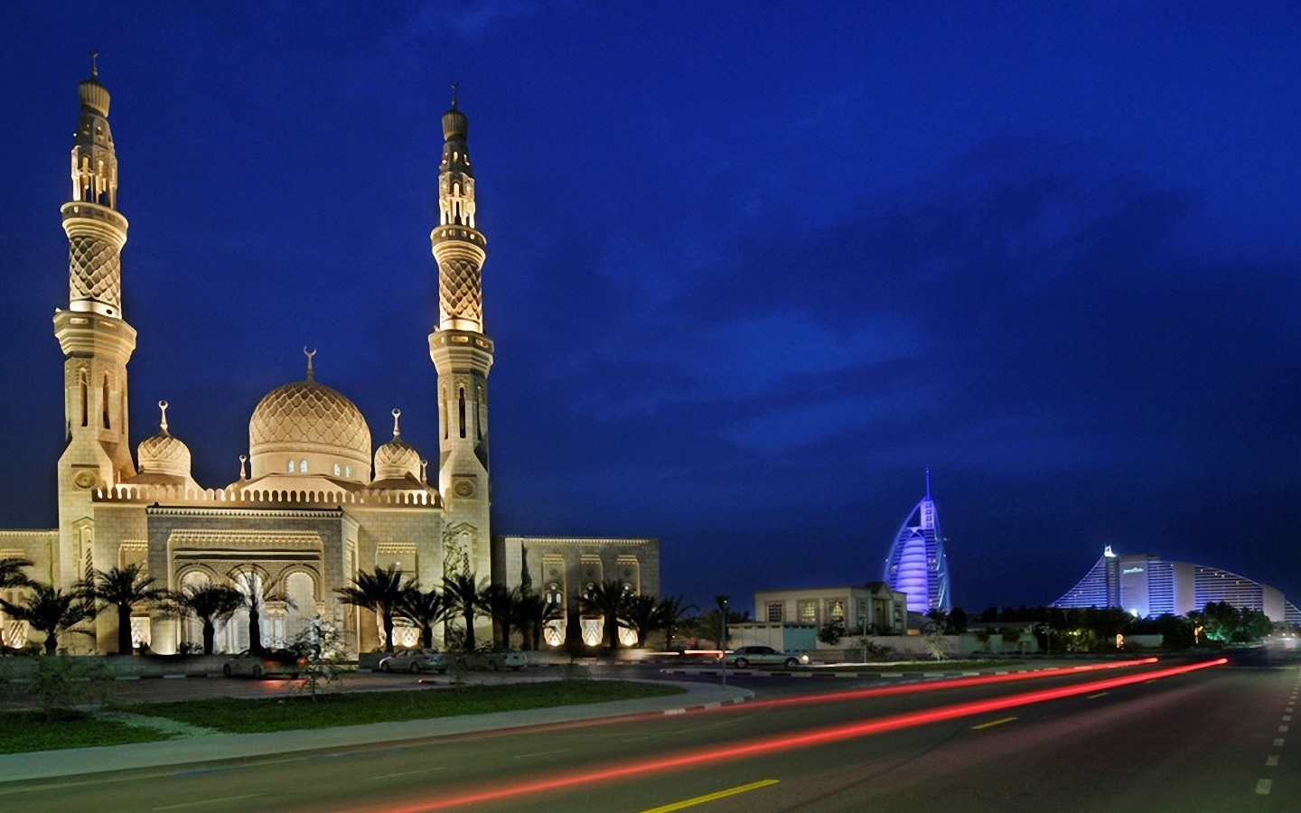 Jumeirah Mosque Desktop Pc And Mac Wallpaper