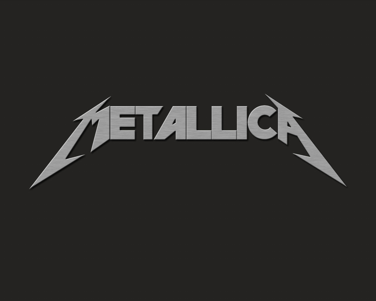 Papel De Parede Metallica Logo Simples Wallpaper Para No