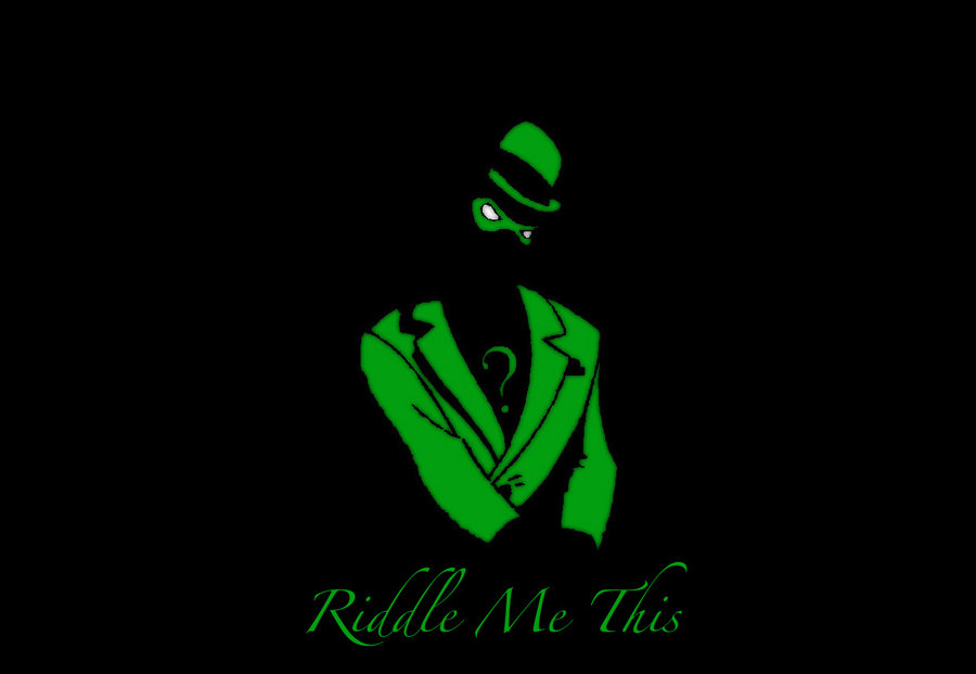 Riddler Question Mark Wallpaper Extra Poster The