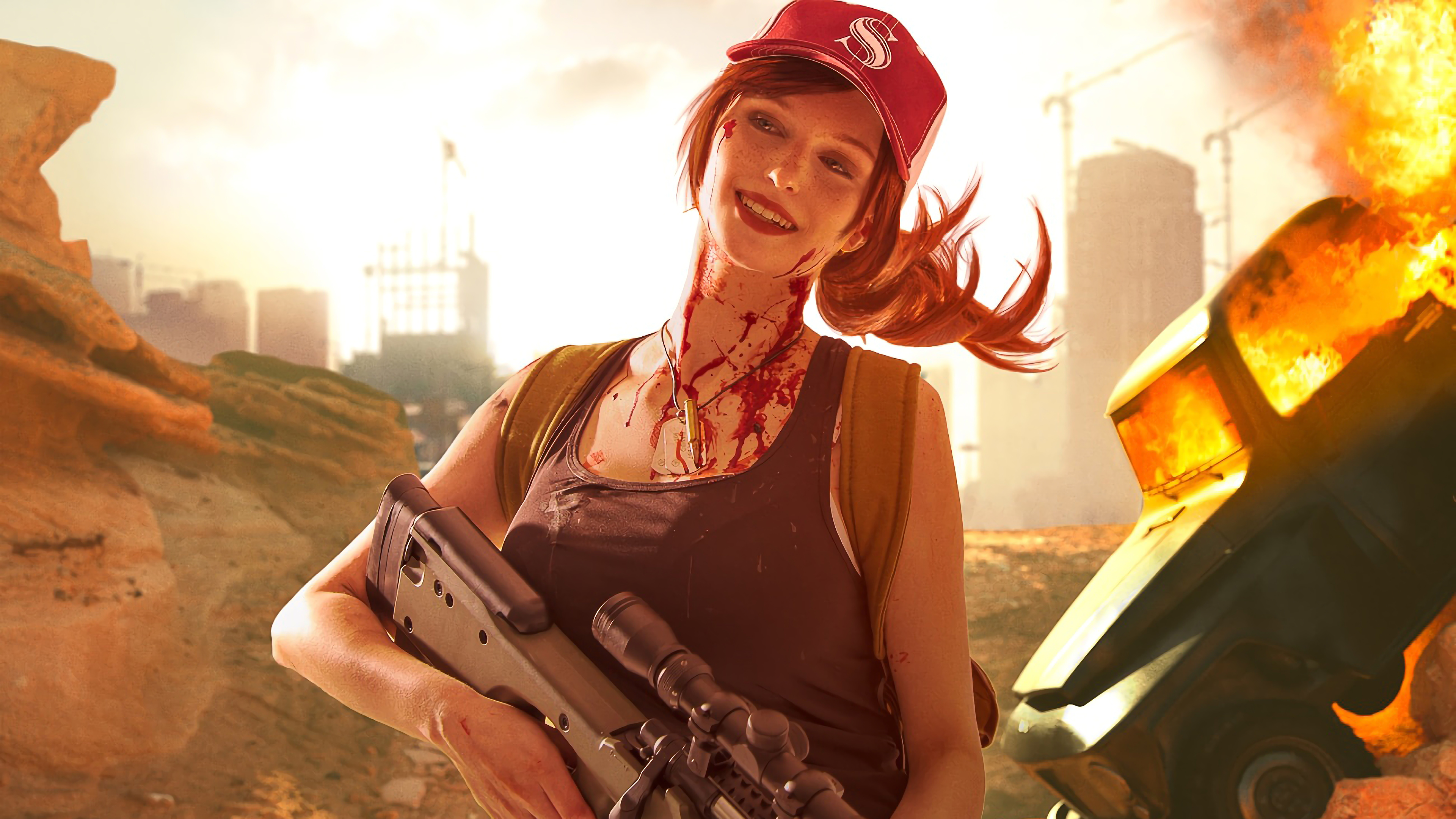 Pubg Girl Playerunknown S Battlegrounds 4k Wallpaper