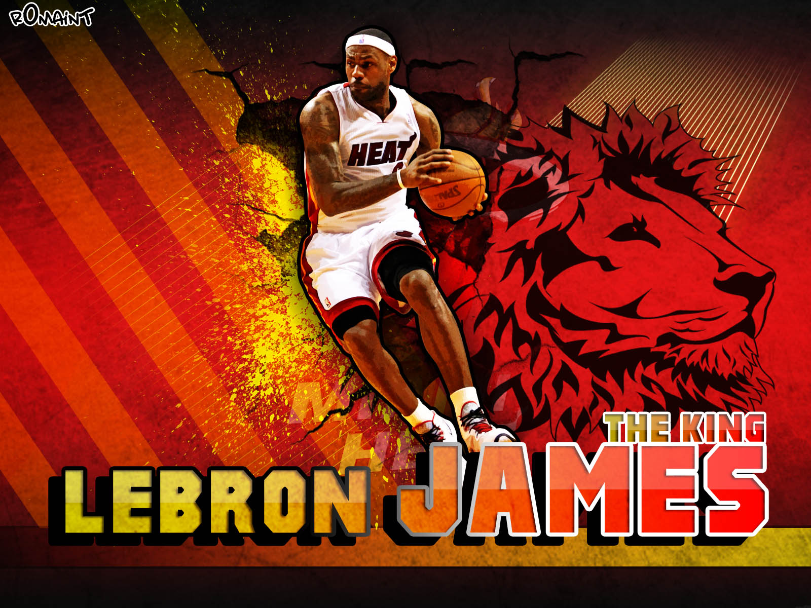 Lebron James Miami Heat Wallpaper Awesome