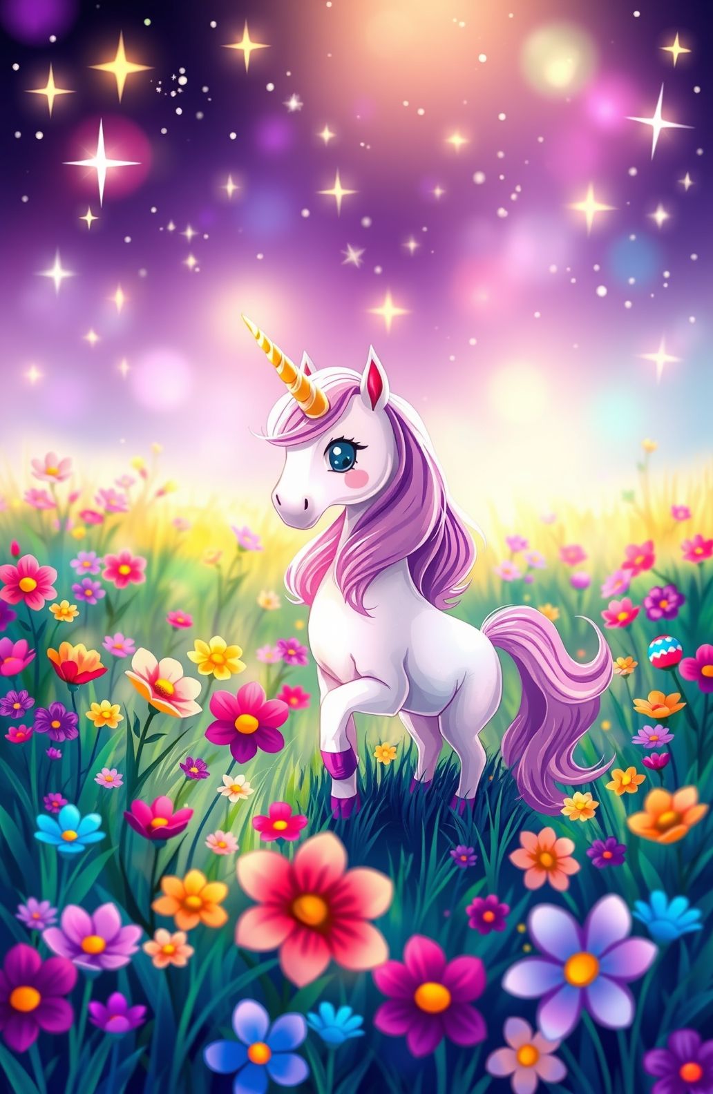 Cute Unicorn Wallpaper