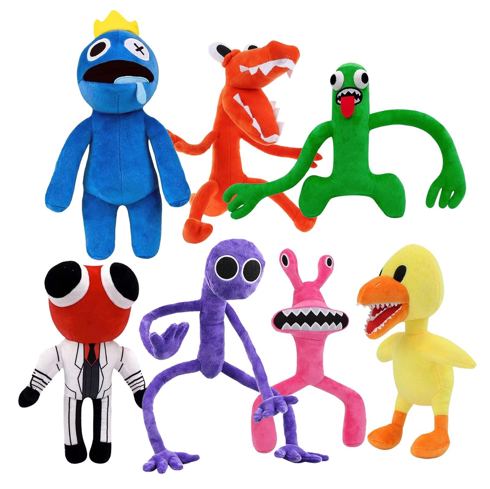 Amazoncom Rainbow Friends Plush Toy7Pcs Stuffed Animal Plush