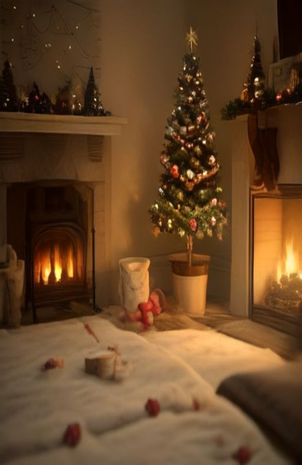 Cozy Christmas Aesthetic Wallpaper