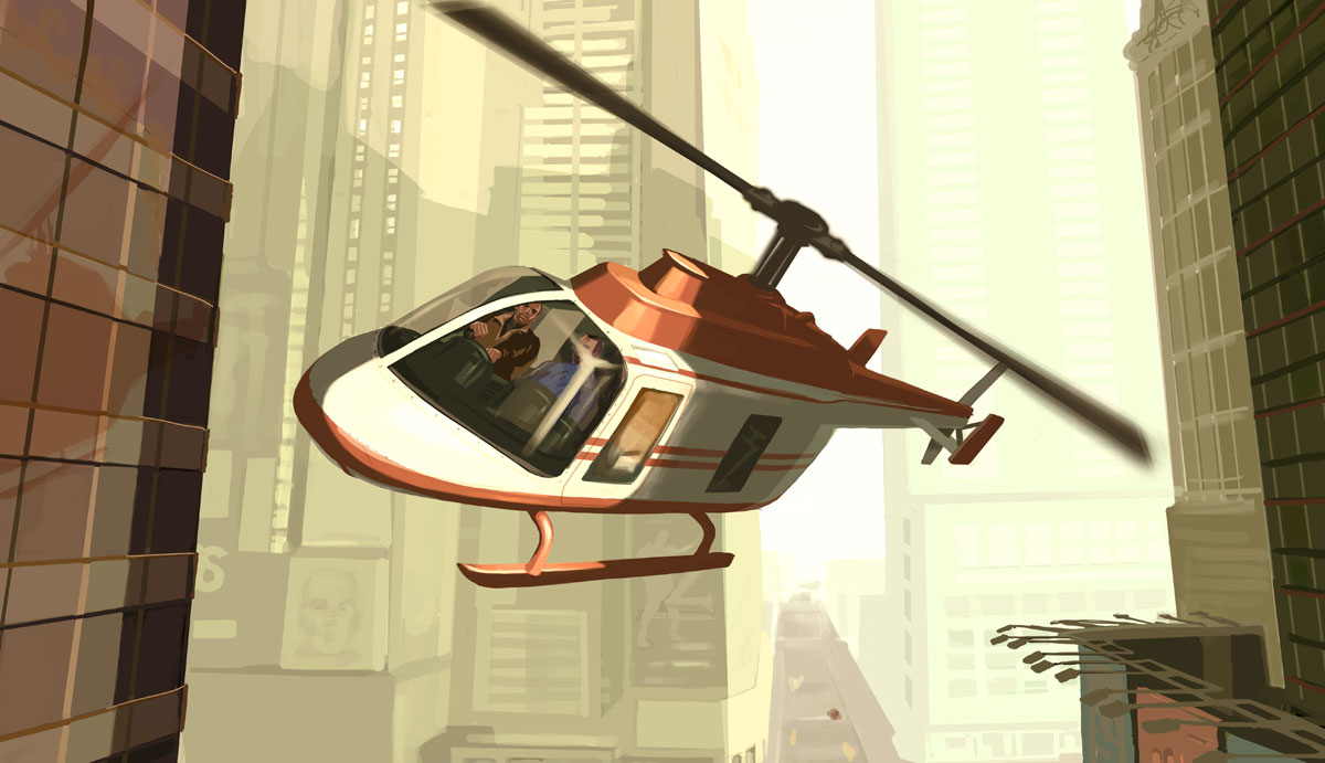 Grand Theft Auto Iv Artwork Official Art Illustrations Box