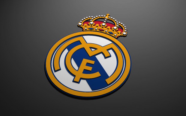 Real Madrid Logo Football Club Wallpaper Background Image