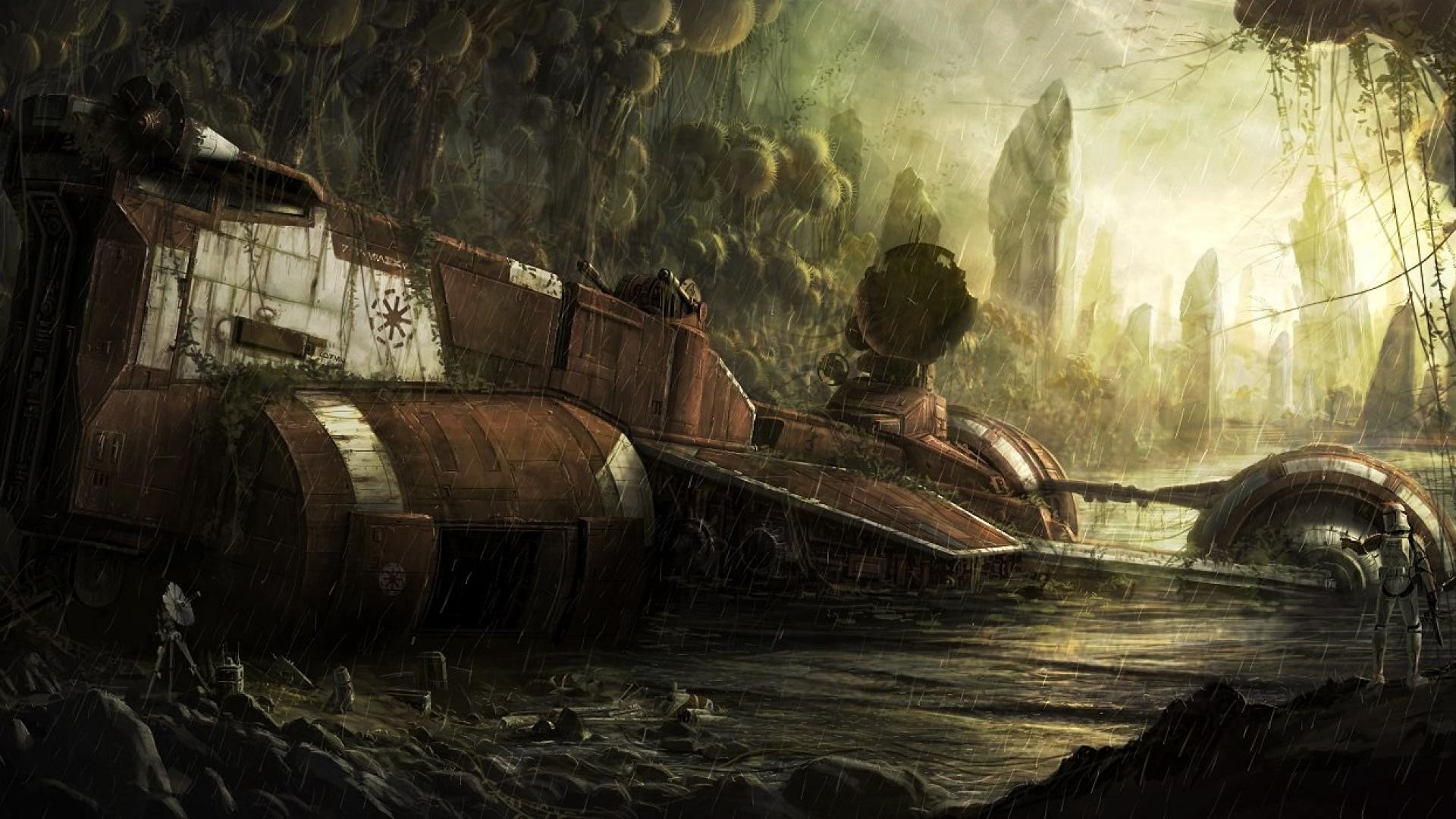 Star Wars Landscape Wallpaper