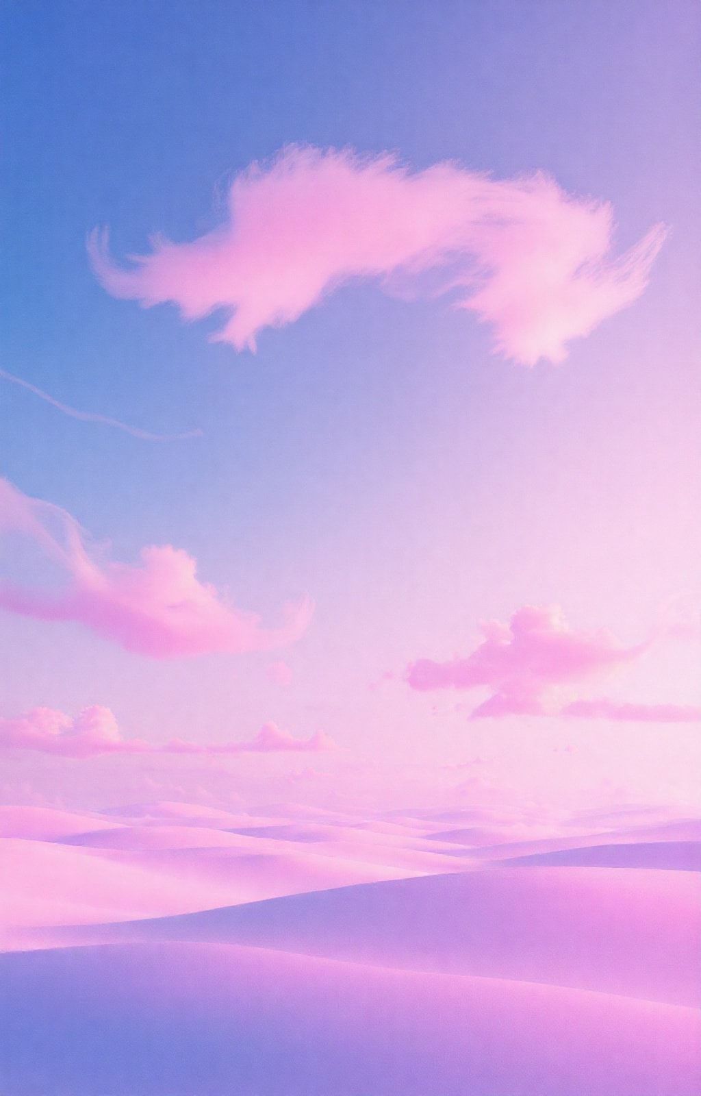 Pink Purple And Blue Wallpaper