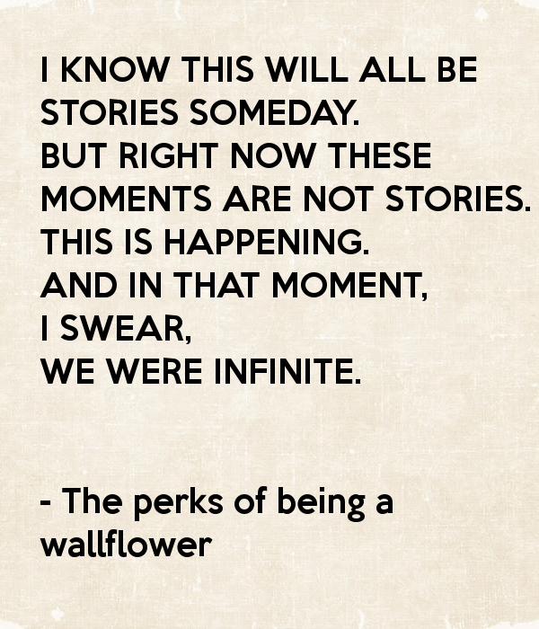 Of Being A Wallflower Wallpaper We Are Infinite Widescreen