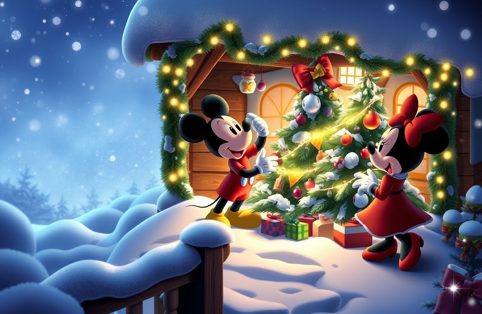 Disney Christmas Wallpaper