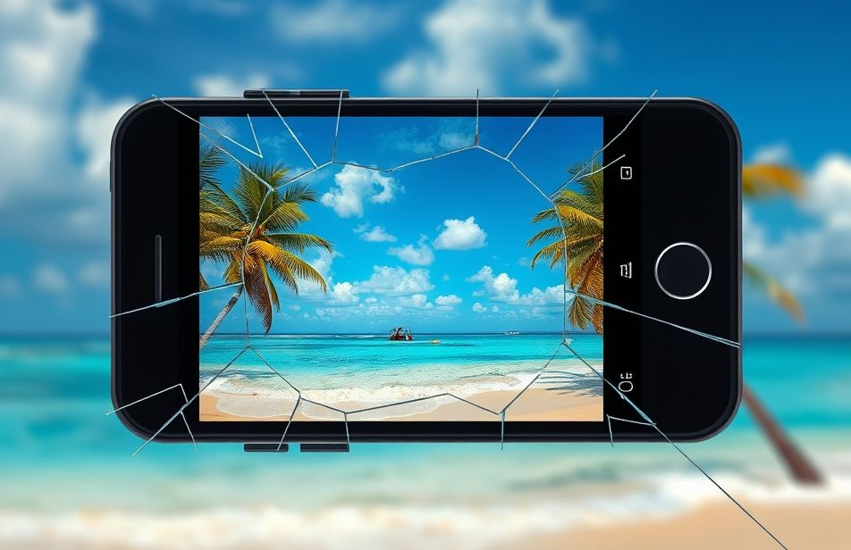 Wallpaper Cracked Screen
