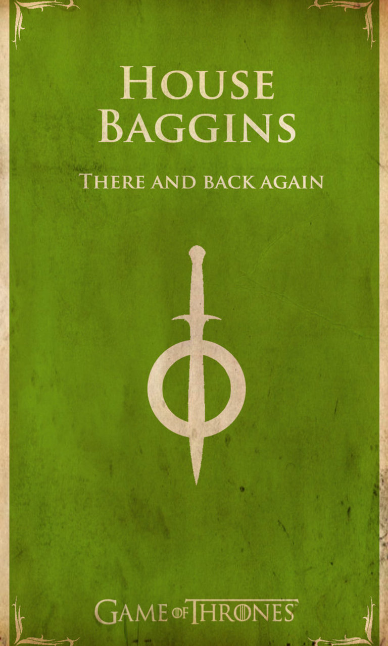 The Hobbit Game of Thrones Style Wallpaper for HTC Windows Phone 8S 768x1280