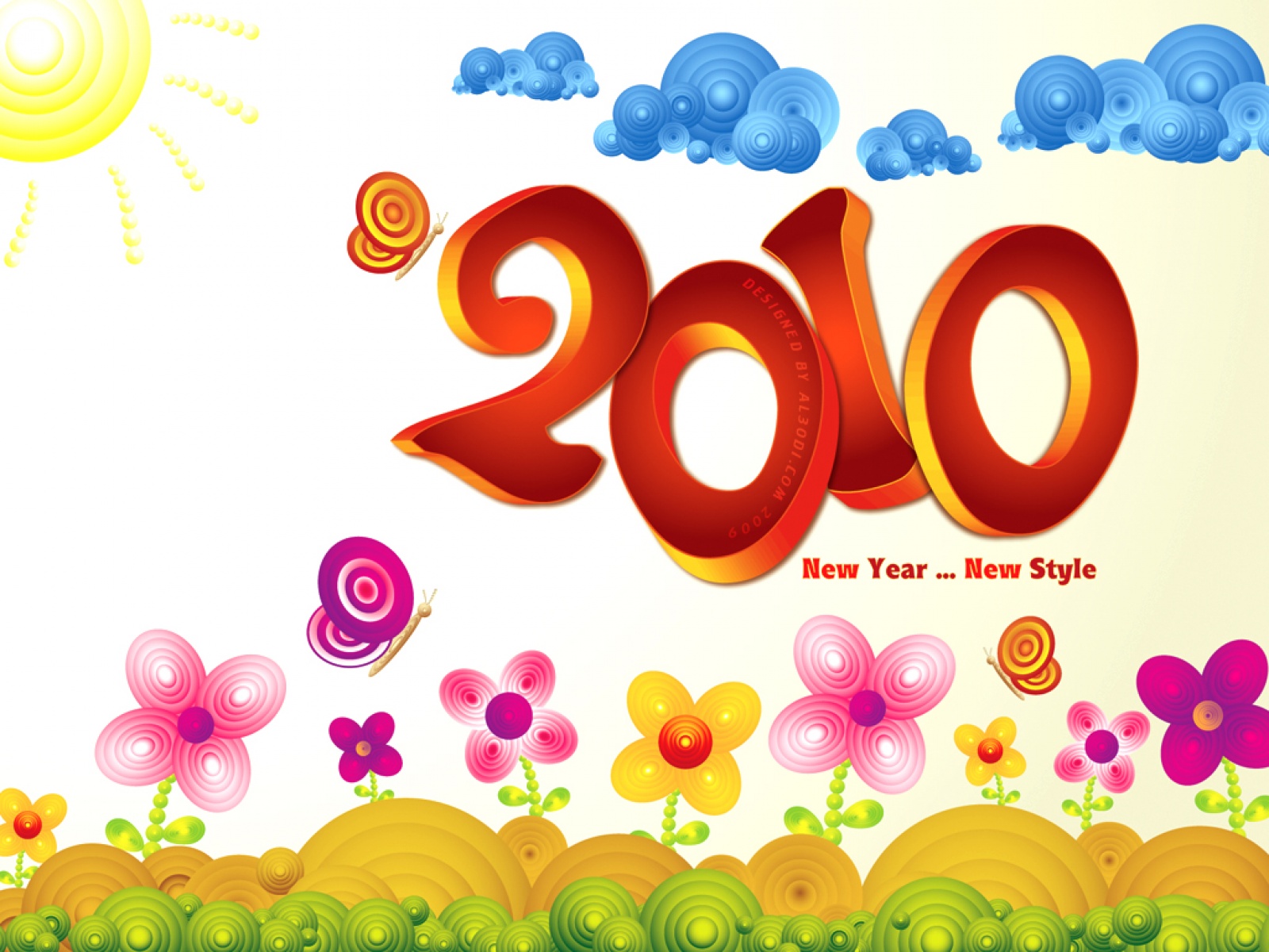 New Year Style Desktop And Mobile Wallpaper Wallippo