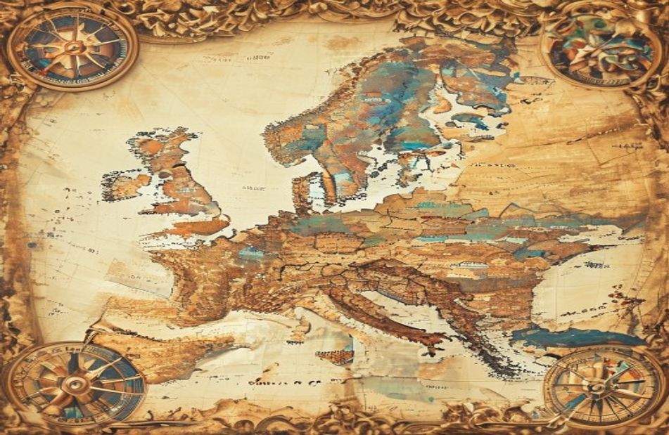 Map Of Europe Wallpaper