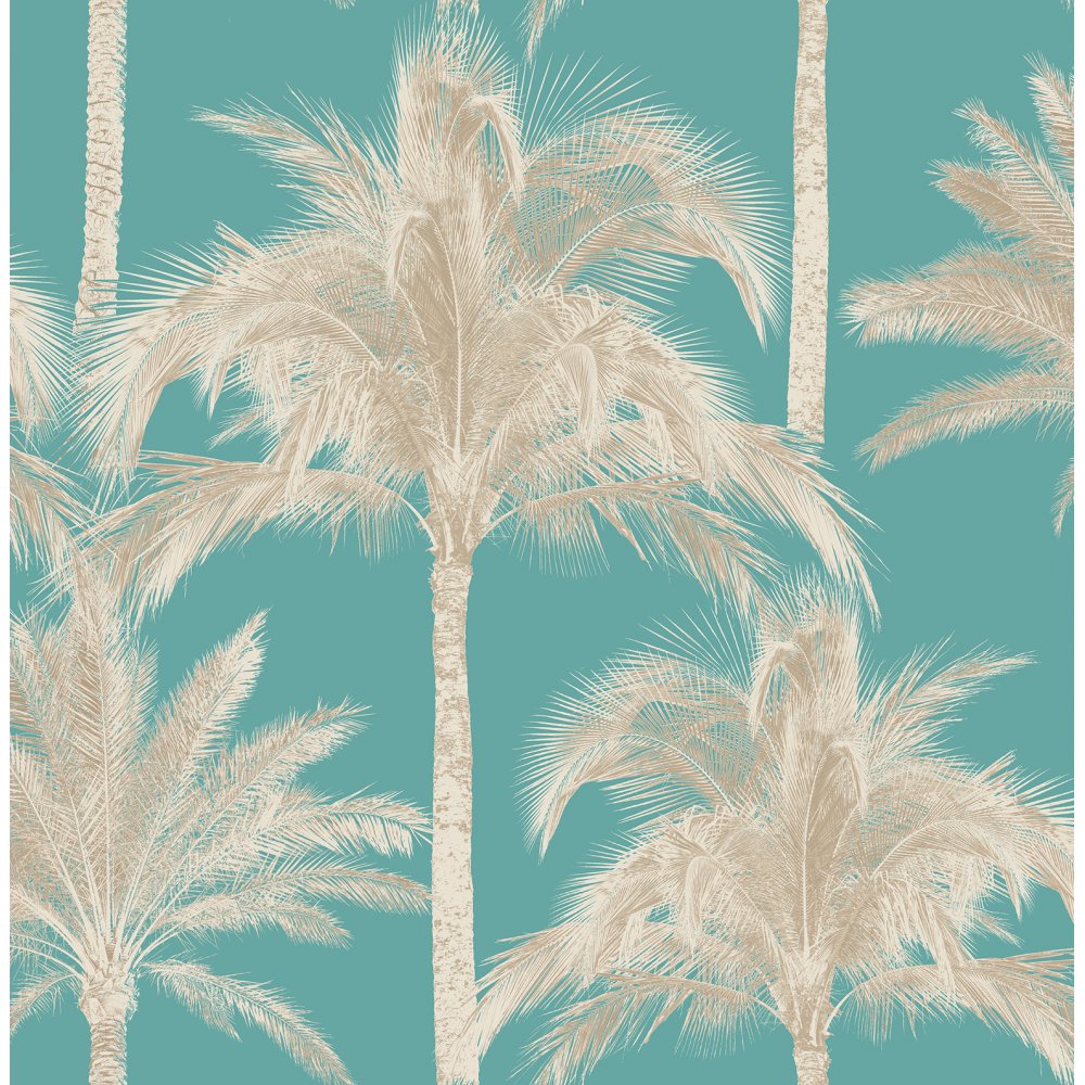 Wallpaper Fine Decor Miami Palm Tree