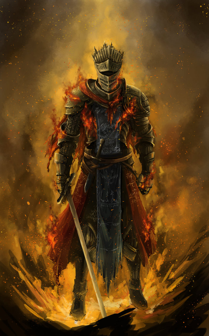 Dark Souls Red Knight By Liewjj