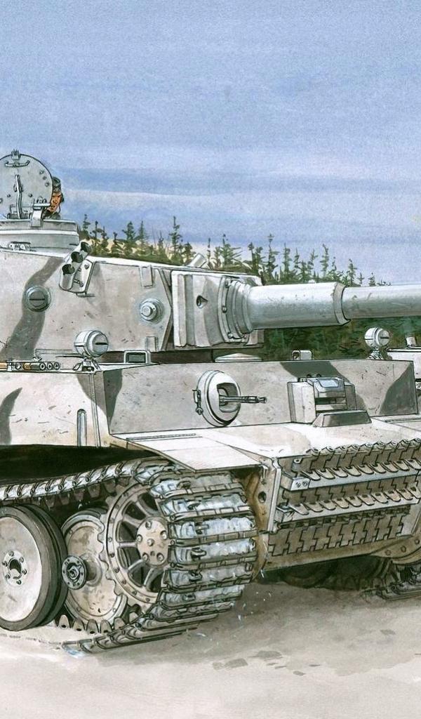 Tiger tank wallpaper 51021