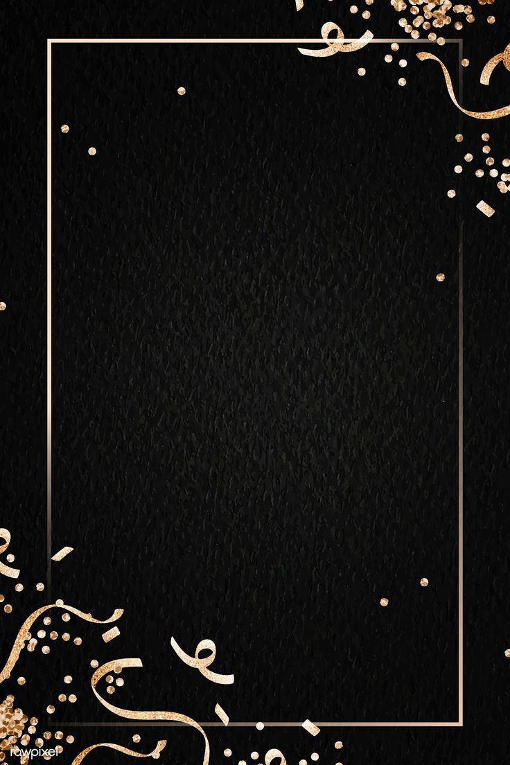 Festive Gold Frame Template Vector Premium Image By Rawpixel