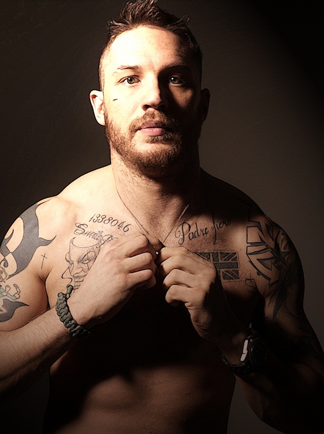 Tom Hardy Tattoos HD Wallpaper Background Images