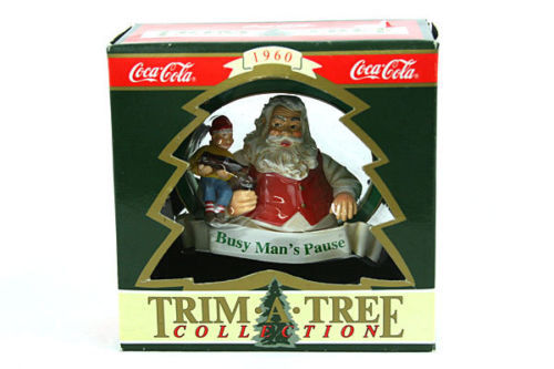 Coca Cola Trim A Tree Collection Busy Man S Pause Ornament