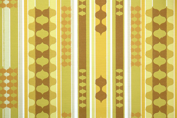 Retro Wallpaper 1960s Vintage Modern Geometric Stripe